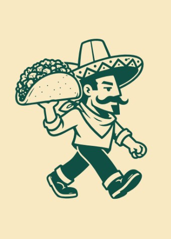 Taco Barrio Mascot